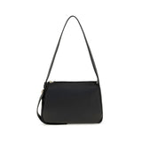 Sac à bandoulière en cuir de veau noir Bos Taurus Tory Burch