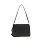 Tory Burch Black Calf Leather Bos Taurus Shoulder Bag
