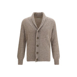 Cardigan Brooksfield Oves Aries en Laine Beige