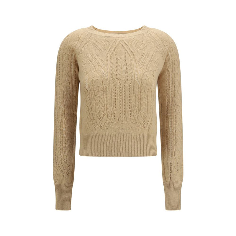 Ermanno Scervino Beige Cashmere Sweater