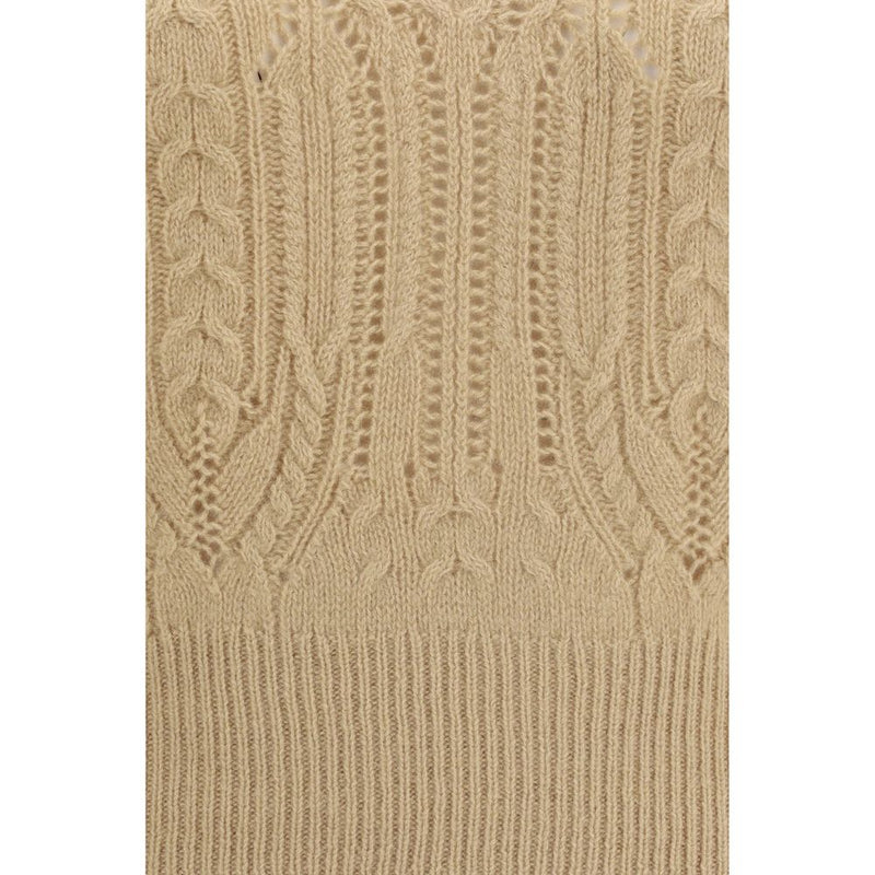 Ermanno Scervino Beige Cashmere Sweater