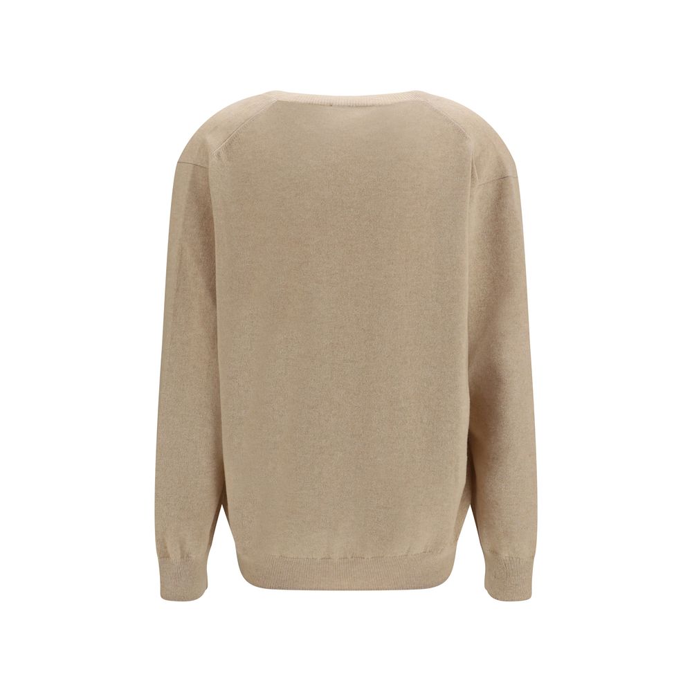 Malo Pull en cachemire beige