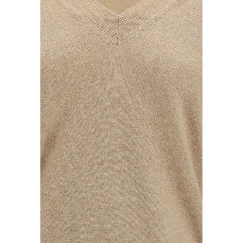 Malo Beige Cashmere Sweater