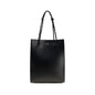 Jil Sander Black Calf Leather Bos Taurus Shoulder Bag