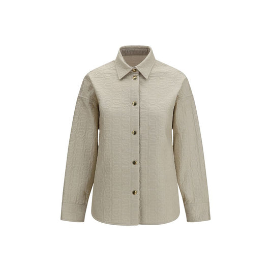 Moncler Beige Polyamide Full-Length Jacket