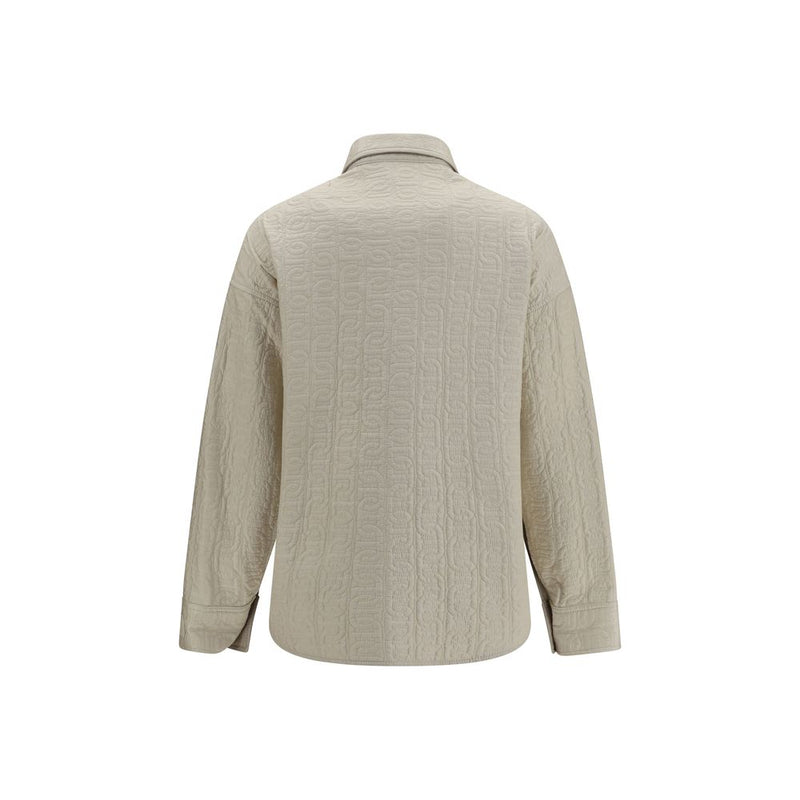 Moncler Beige Polyamide Full-Length Jacket