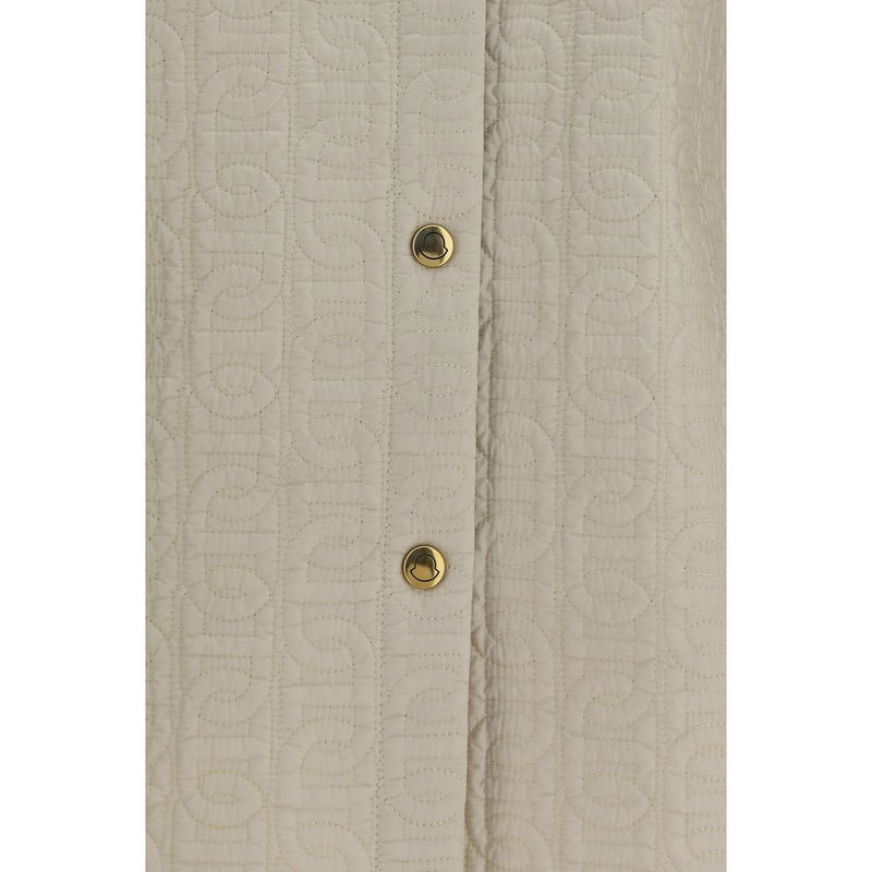 Moncler Beige Polyamide Full-Length Jacket