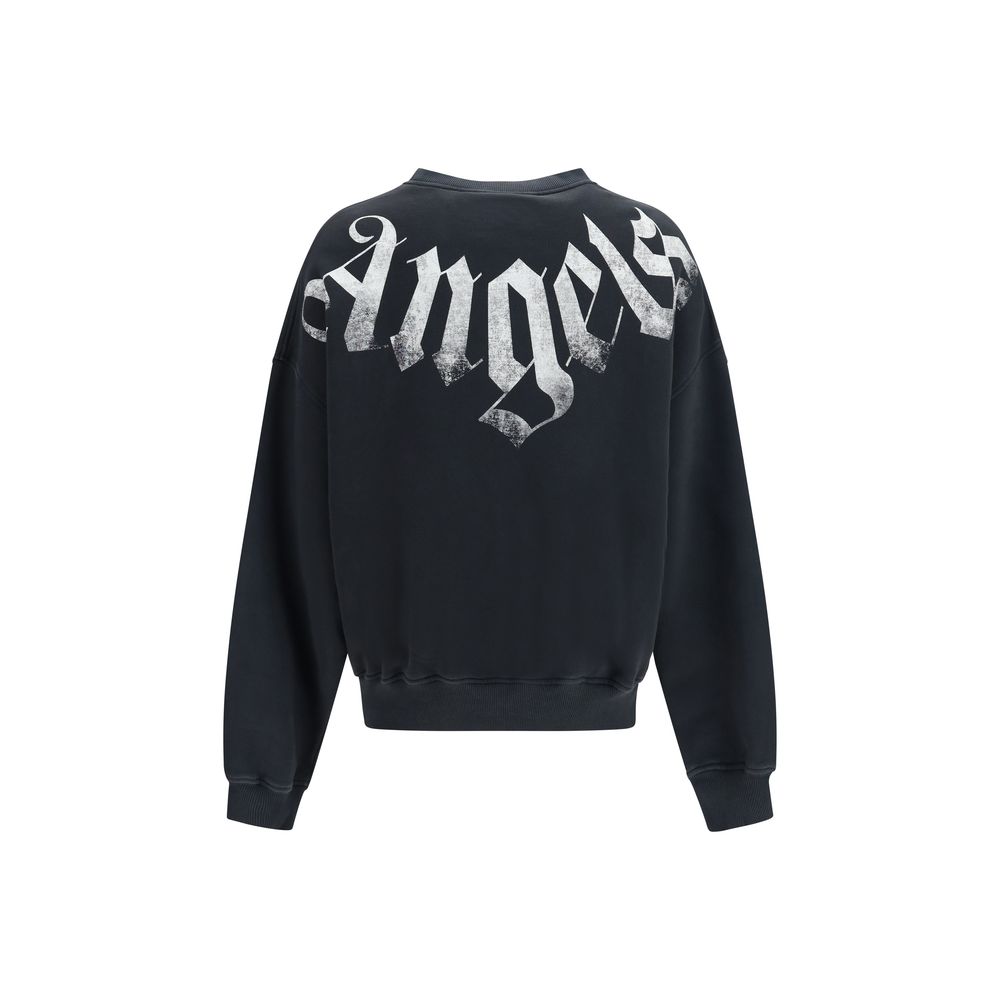Sweat-shirt Palm Angels en coton noir