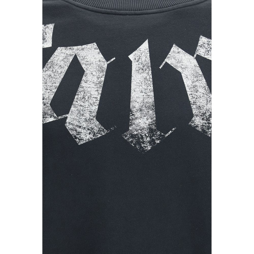 Sweat-shirt Palm Angels en coton noir