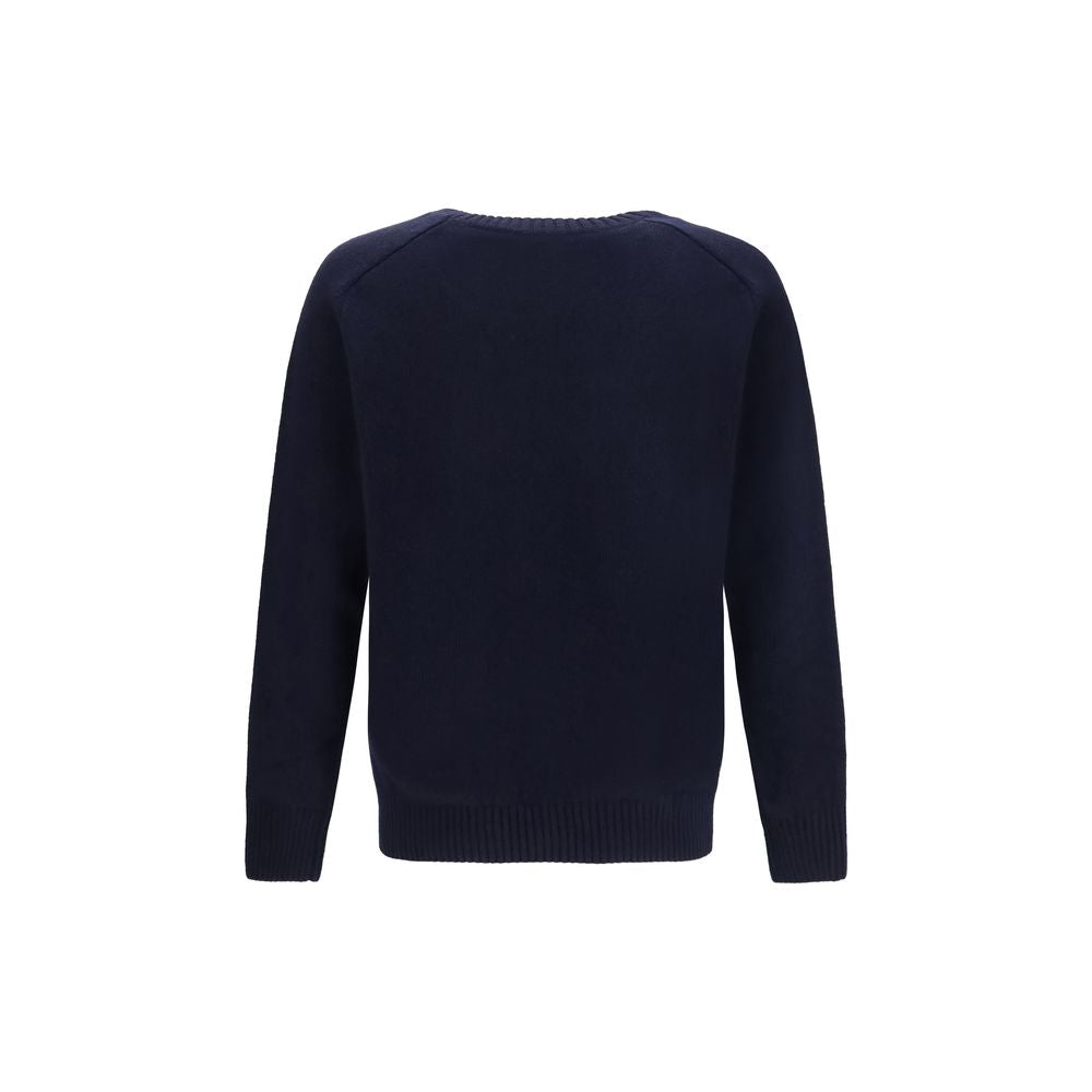 Sweat-shirt Brooksfield en laine bleue Oves Aries