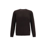 Brooksfield Brown Wool Oves Aries Sweatshirt