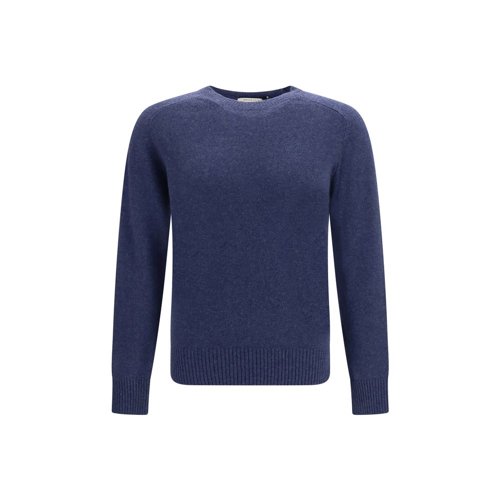 Pull Brooksfield en cachemire bleu