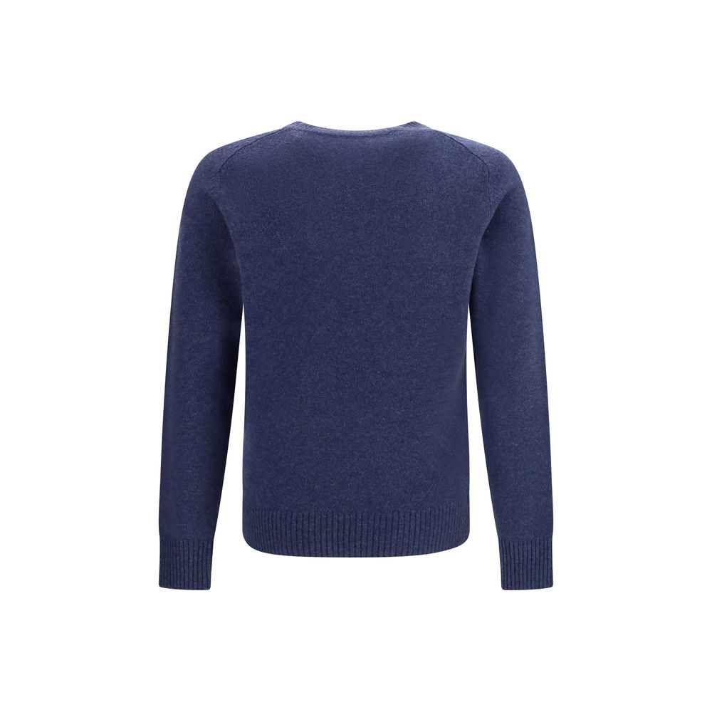 Pull Brooksfield en cachemire bleu