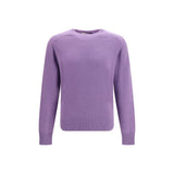 Pull Brooksfield en cachemire violet