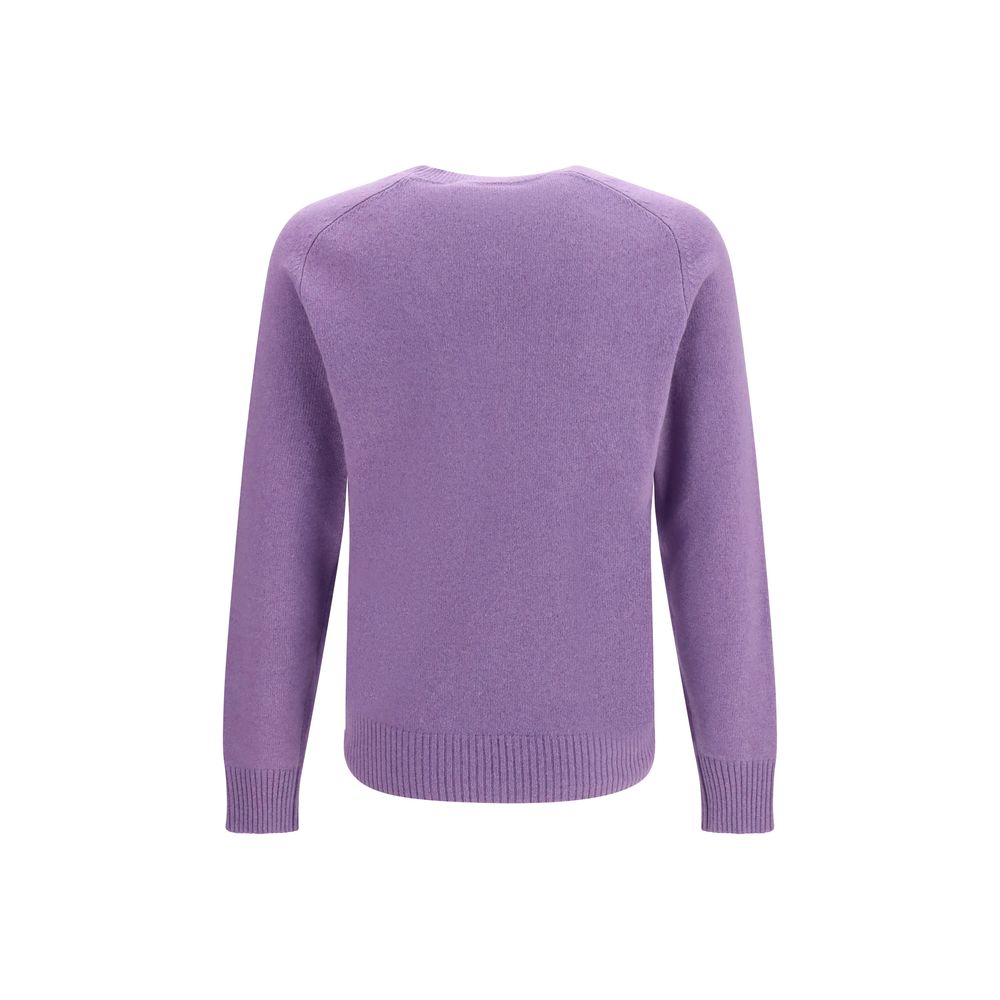 Pull Brooksfield en cachemire violet