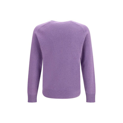 Brooksfield Purple Cashmere Sweater