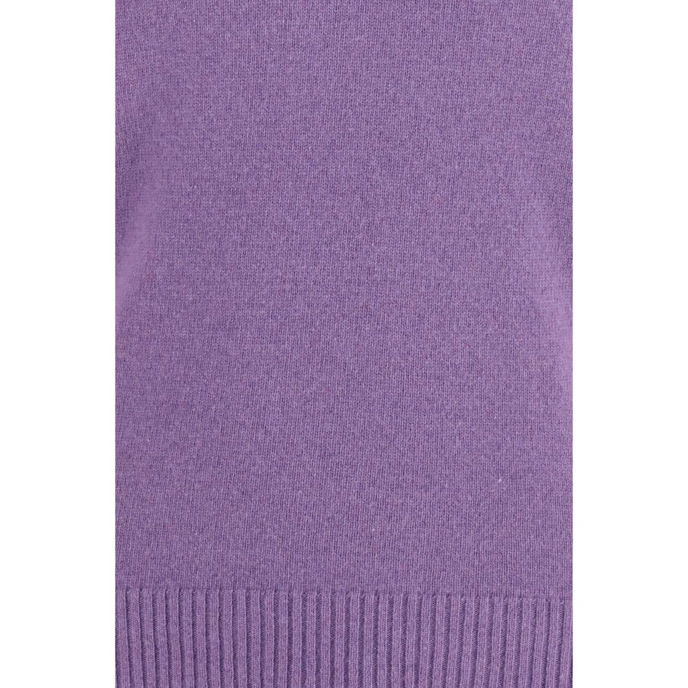 Pull Brooksfield en cachemire violet
