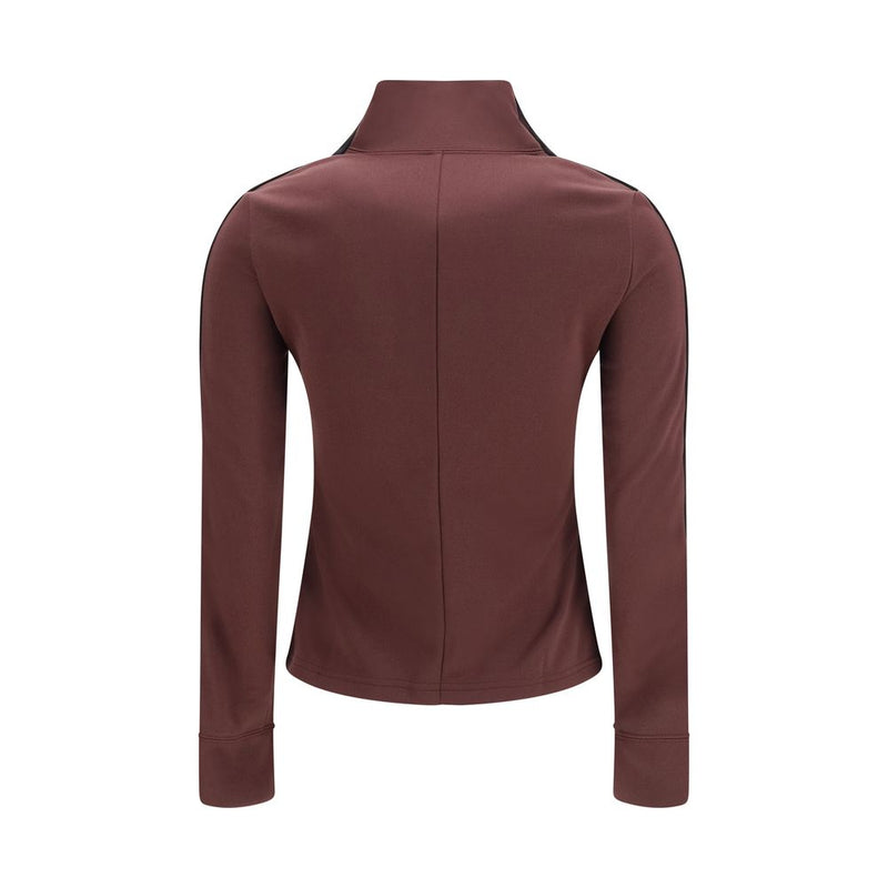 Courrèges Bordeaux Polyester Sweatshirt