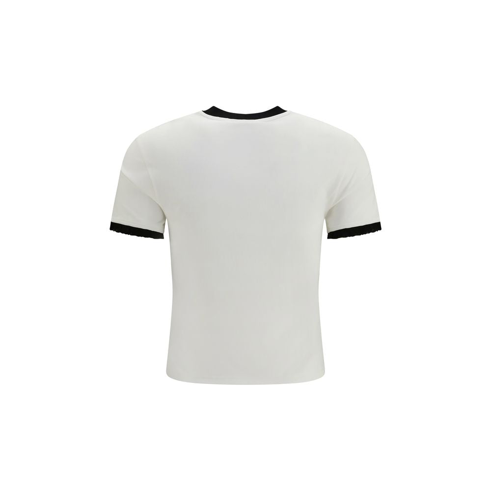 T-shirt blanc en coton Gucci