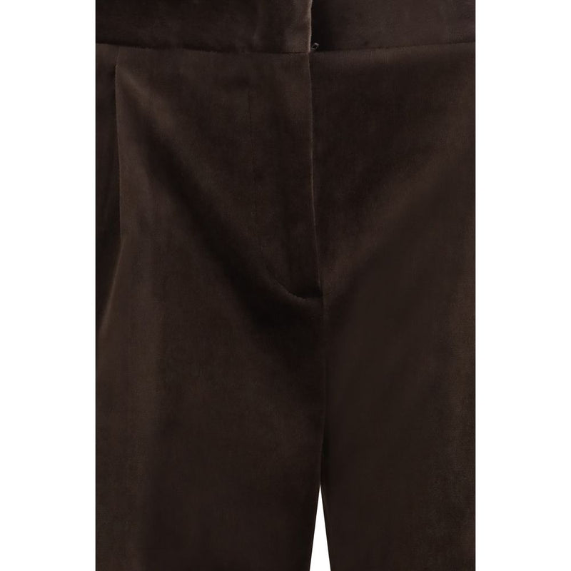 Lardini Brown Cotton Pants