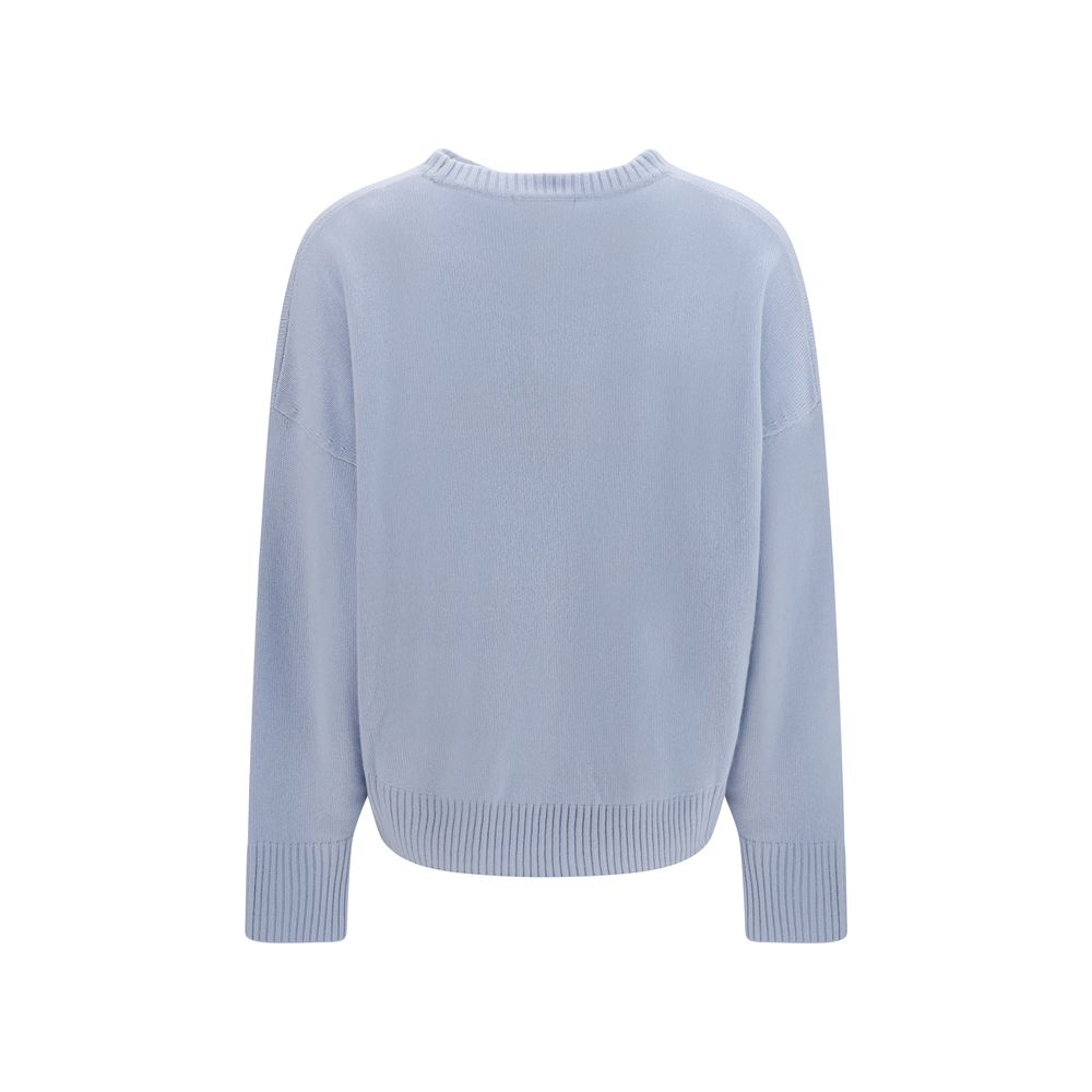 Pull en cachemire bleu Loulou De Saison