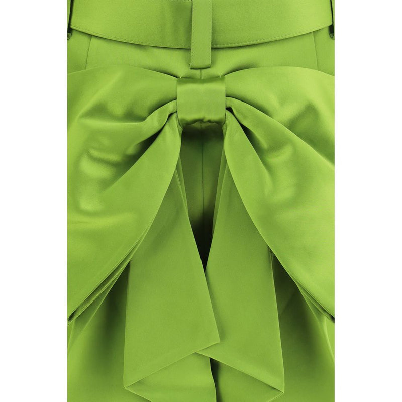Self-Portrait Bicolor Polyester Mini Skirt