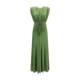 Self-Portrait Bicolor Viscose Casual Dress