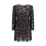 Self-Portrait Black Polyamide Casual Dress