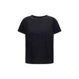 T-shirt en coton noir Loulou De Saison