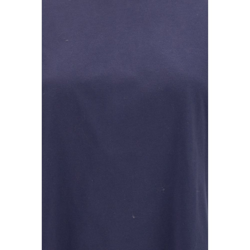 Loulou De Saison Blue Cotton T-Shirt