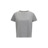 T-shirt en coton gris Loulou De Saison