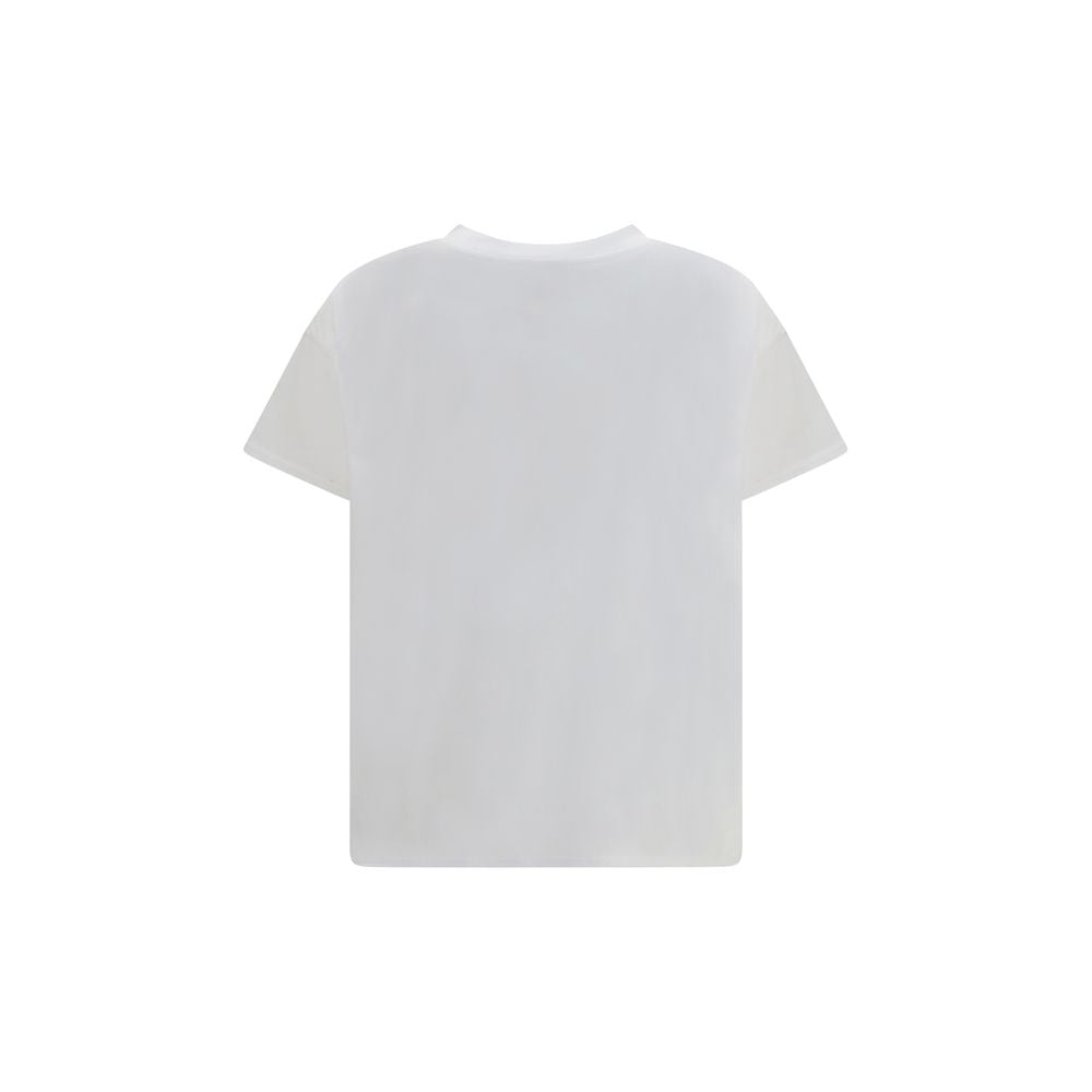 T-shirt en coton blanc Loulou De Saison