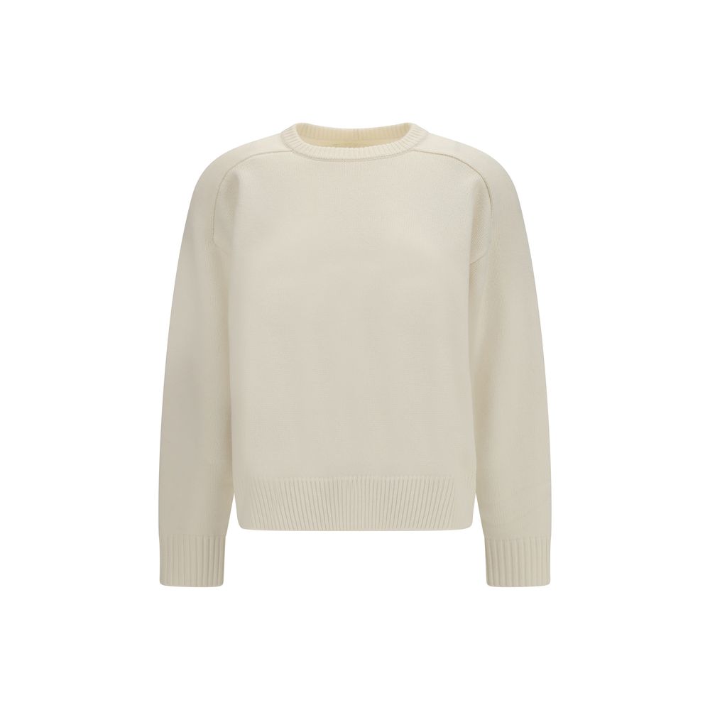 Sweat-shirt Loulou De Saison Oves Aries en laine blanche
