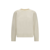 Sweat-shirt Loulou De Saison Oves Aries en laine blanche