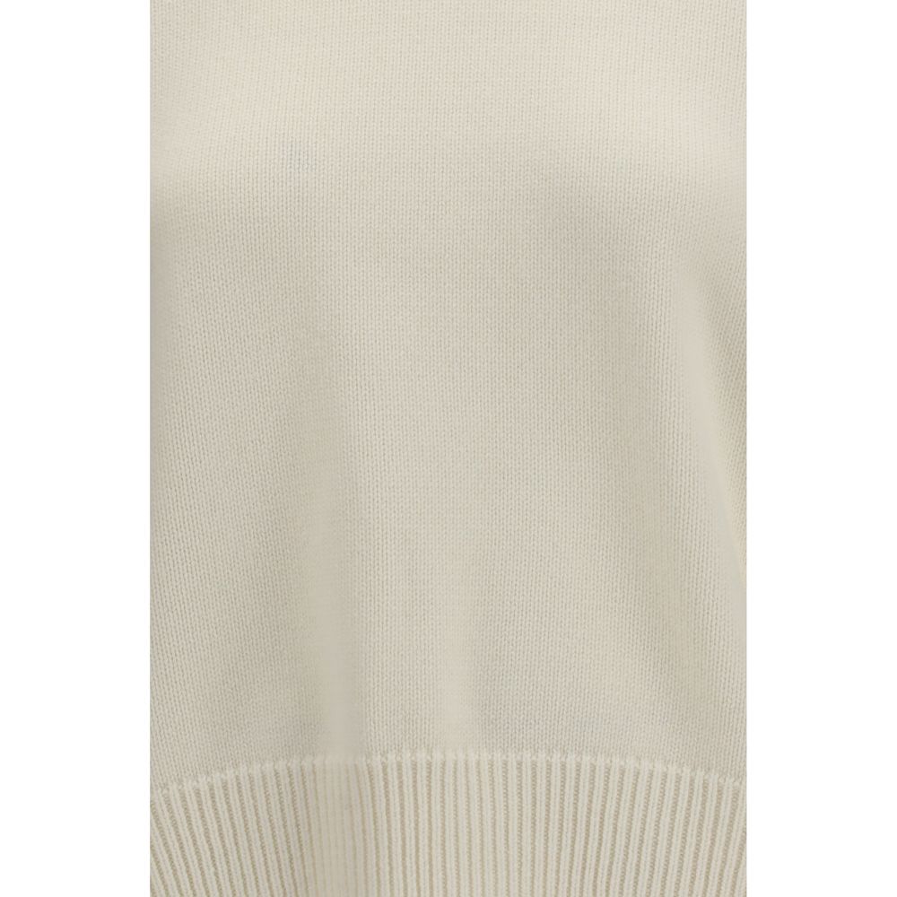 Sweat-shirt Loulou De Saison Oves Aries en laine blanche