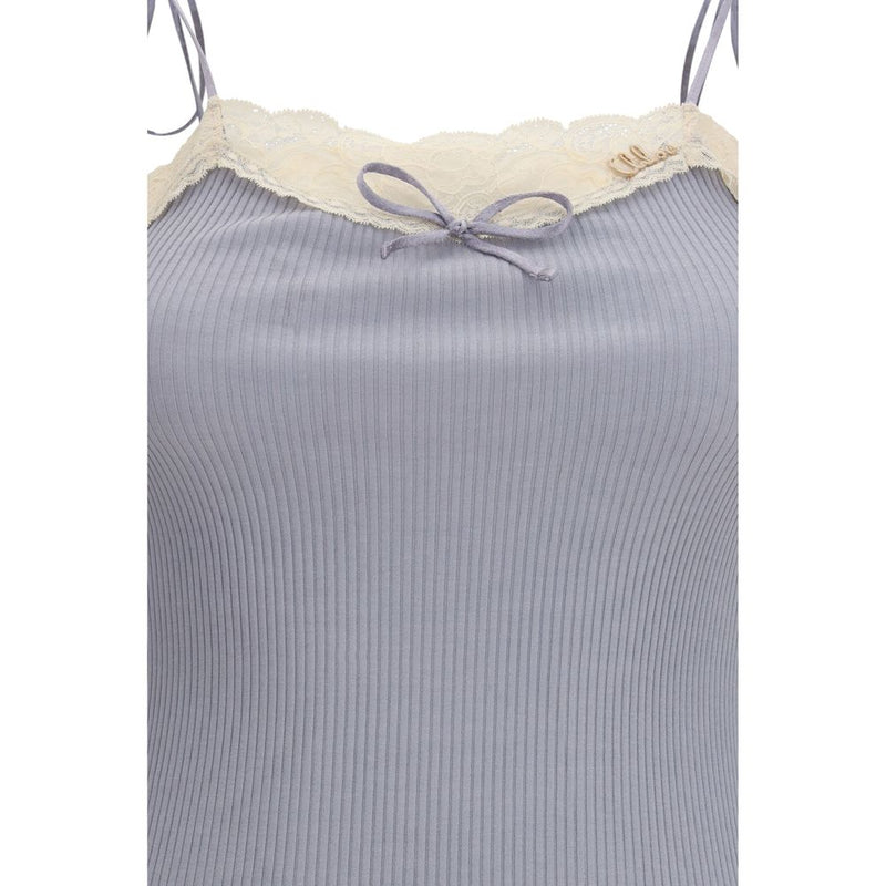 Chloé Blue Cashmere T-Shirt