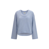 Pull en cachemire bleu Loulou De Saison