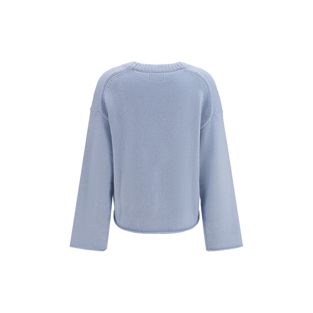 Pull en cachemire bleu Loulou De Saison