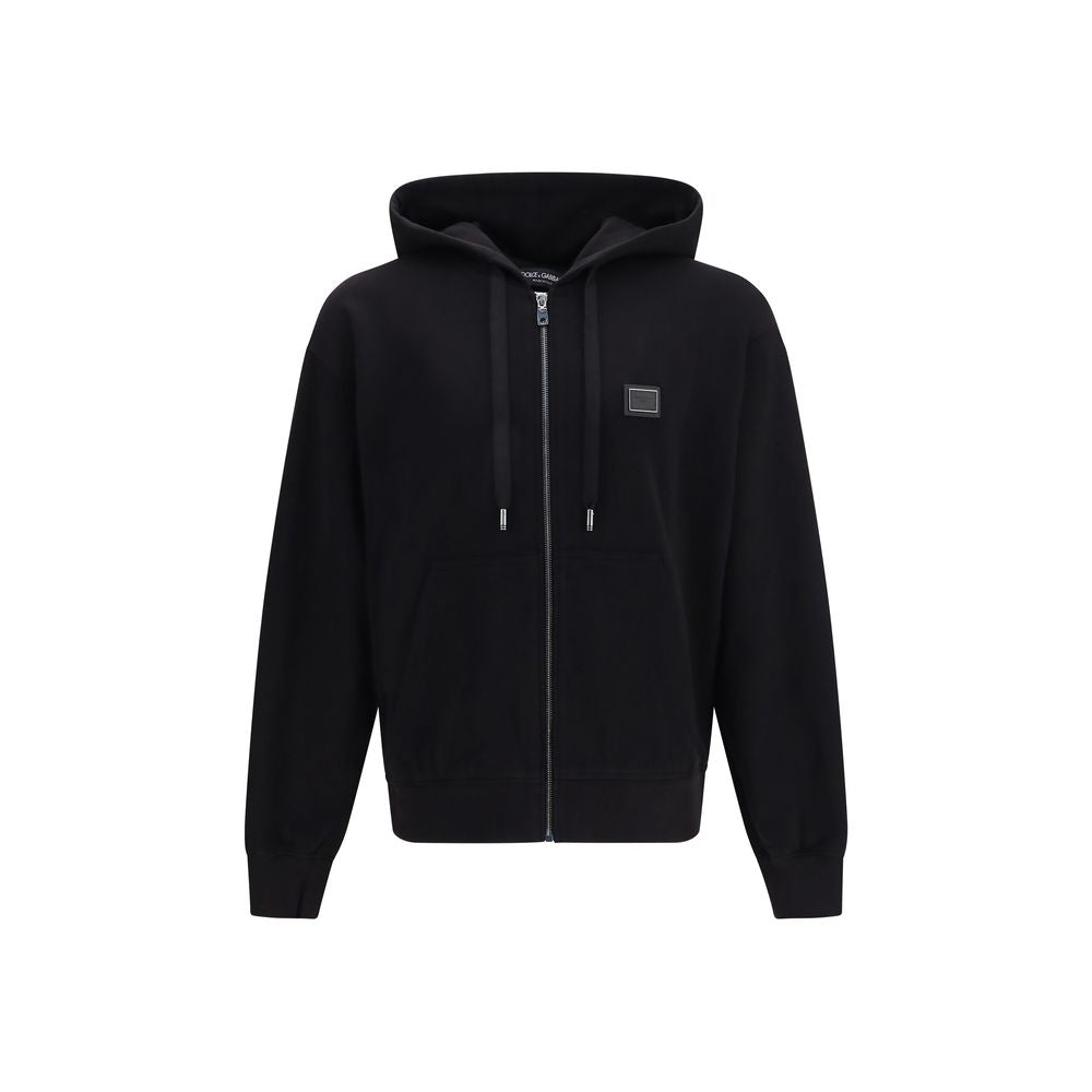 Sweat-shirt Dolce & Gabbana en coton noir