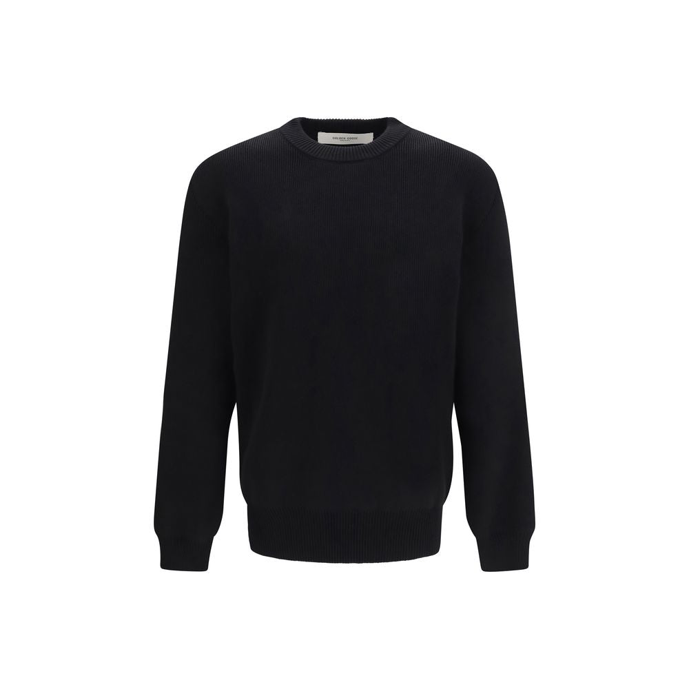 Sweat-shirt Golden Goose en coton noir