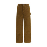 Pantalon cargo Golden Goose en coton marron