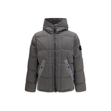 Veste Stone Island bicolore en polyamide intégrale