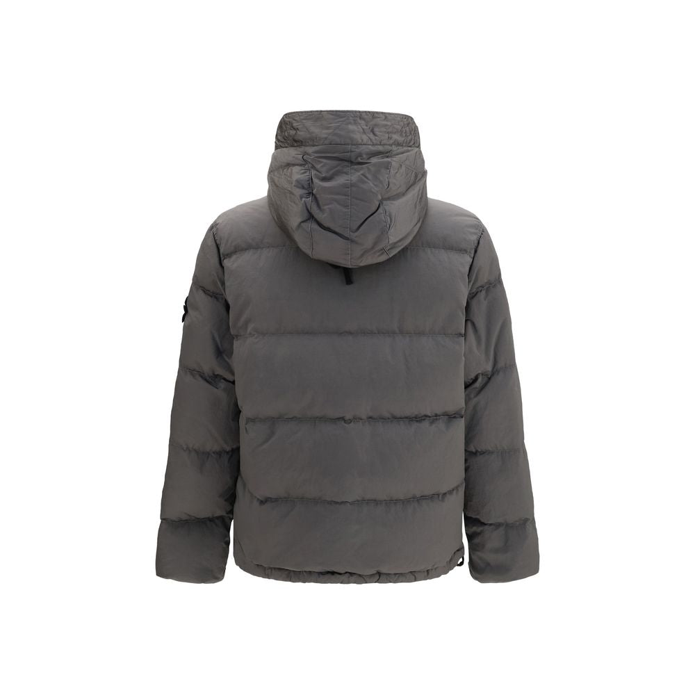 Veste Stone Island bicolore en polyamide intégrale