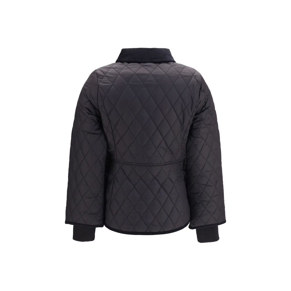 Veste longue Barbour en polyamide noir