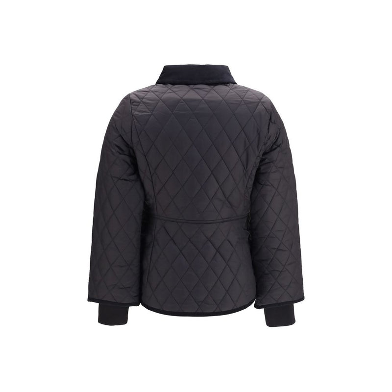 Barbour Black Polyamide Full-Length Jacket
