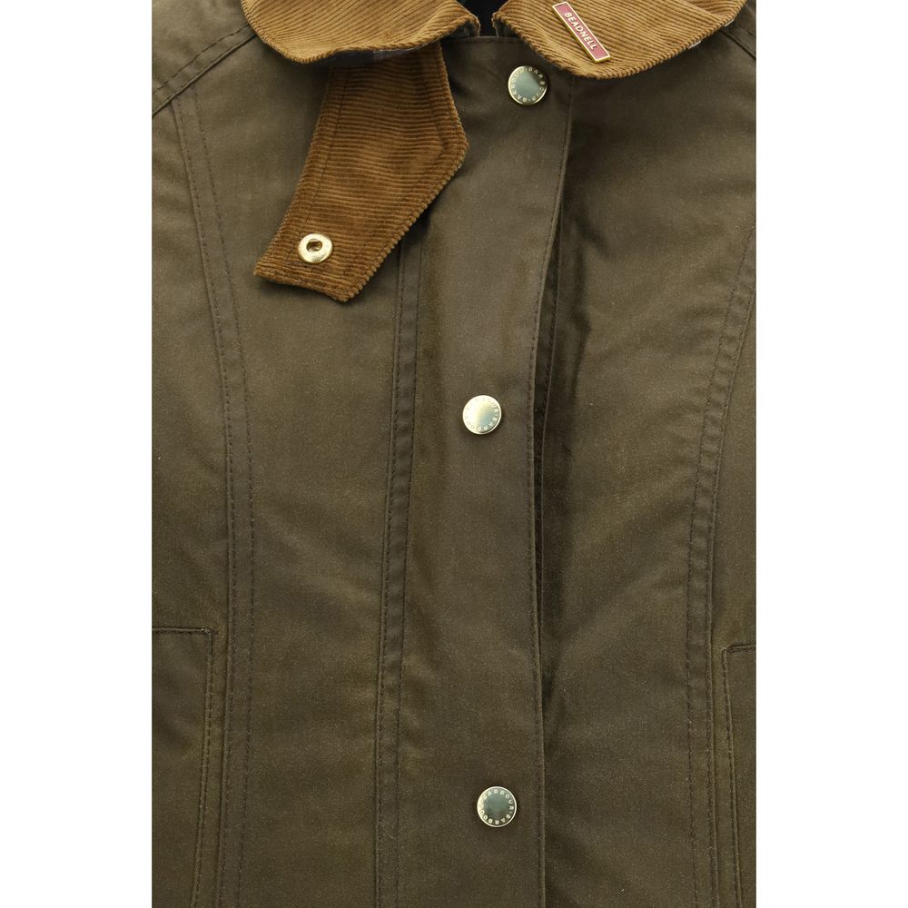 Blouson Barbour bicolore en coton