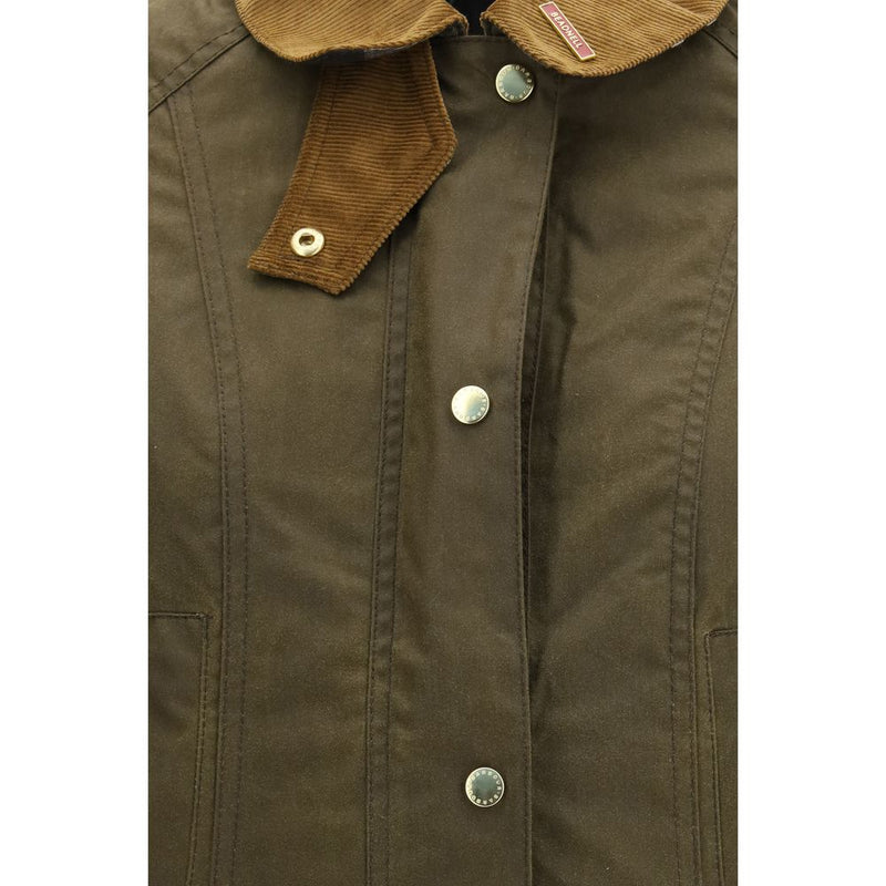 Barbour Bicolor Cotton Shell Jacket