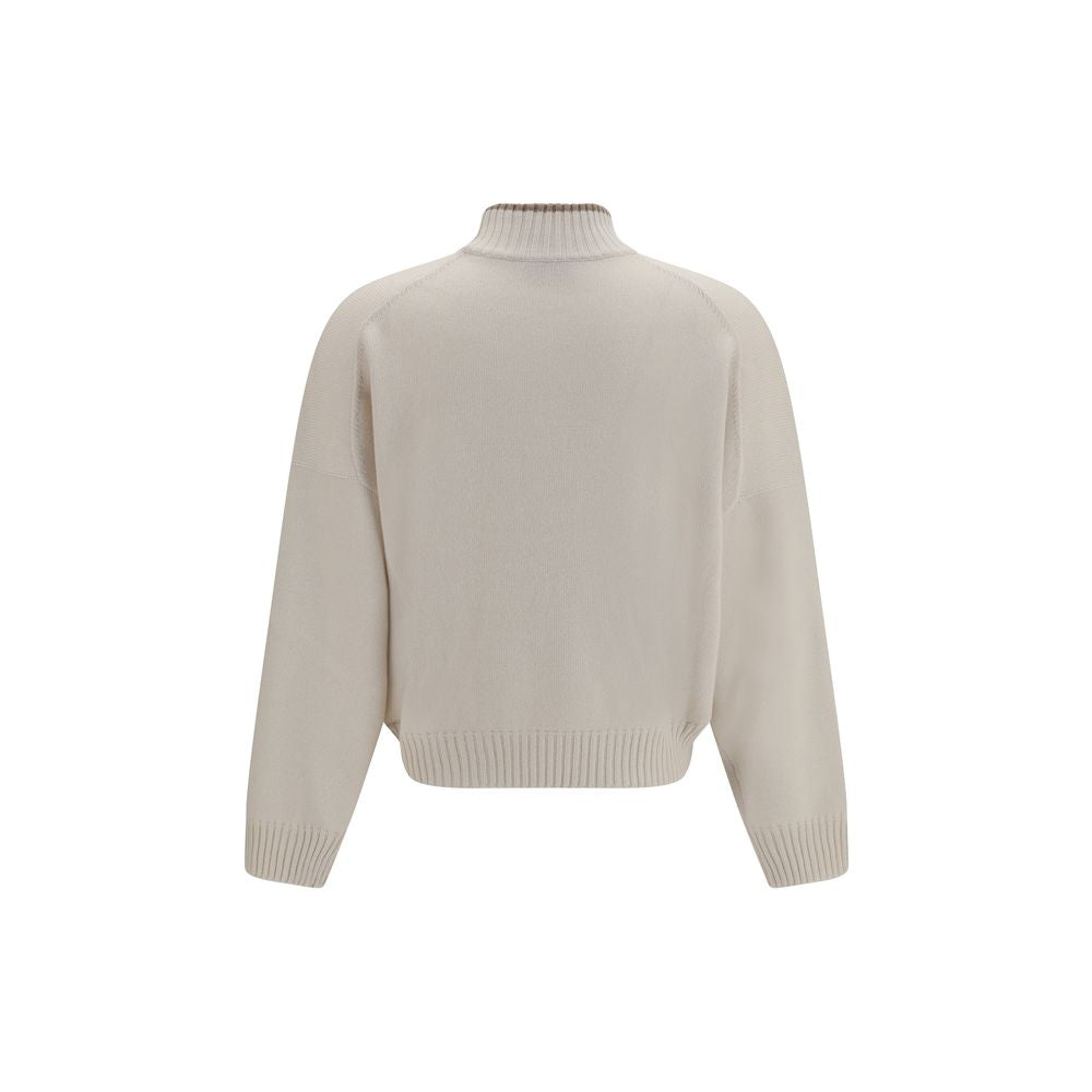Pull Brunello Cucinelli en cachemire blanc