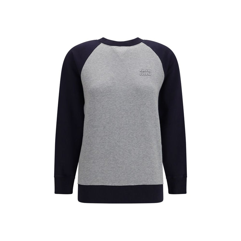 Miu Miu Multicolor Cotton Sweatshirt