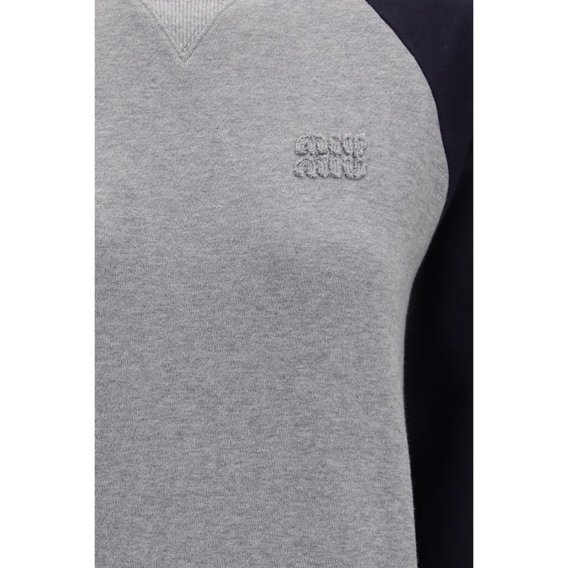 Miu Miu Multicolor Cotton Sweatshirt